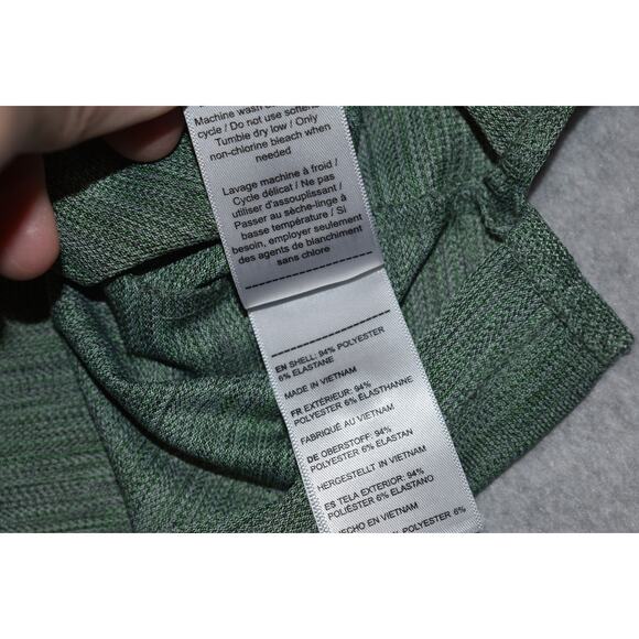 UNTUCKit Golf Polo Shirt Mens Size Large Performance Polyester Spandex Green - Picture 4 of 9